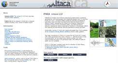 Desktop Screenshot of itaca.mi.ingv.it