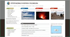 Desktop Screenshot of ingv.it