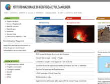 Tablet Screenshot of ingv.it