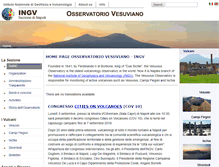 Tablet Screenshot of ov.ingv.it