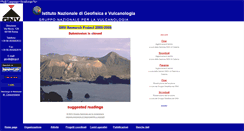Desktop Screenshot of gnv.ingv.it